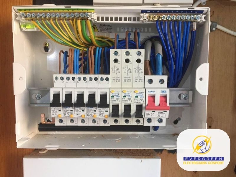 Electricians rewire Gosport 1